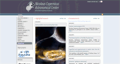 Desktop Screenshot of camk.edu.pl